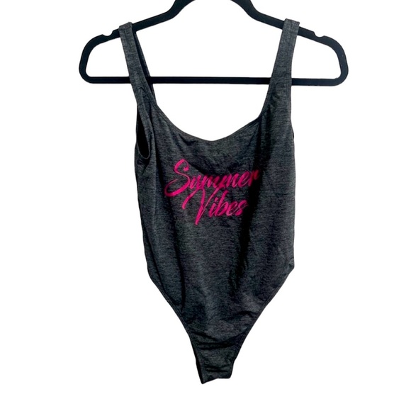 Heat Summer Vibes One Piece Swimsuit Size Medium - Picture 1 of 3